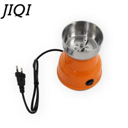 Elektrische Kaffeemühle von JIQI – Frisch gemahlene Bohnen und Kräuter